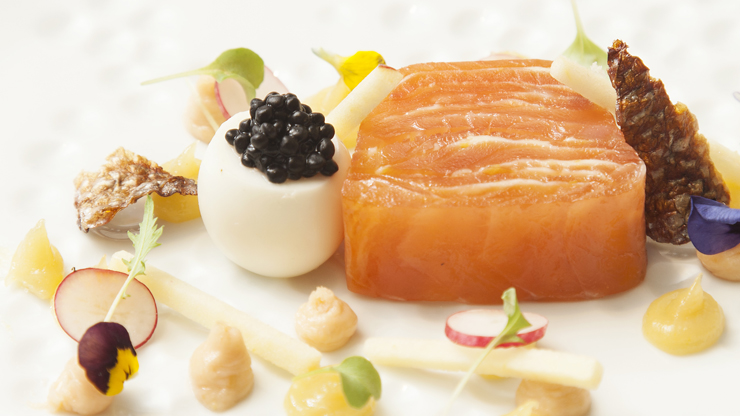 Number One tasting menu for two